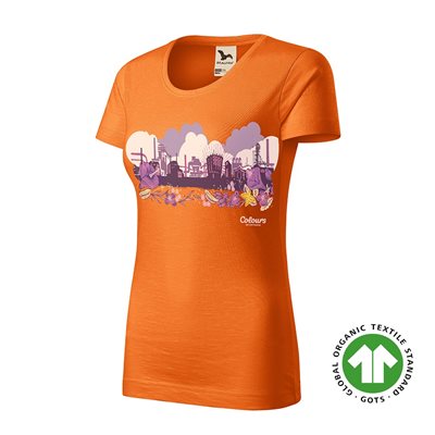 Tričko dámské Industrial, oranžové, vel. XL image