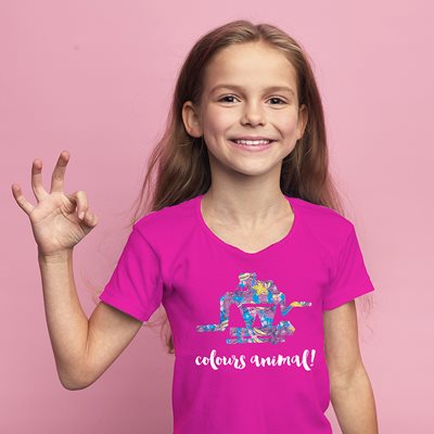 Tričko dívčí, Colours Elephant, růžové 10-13 let image