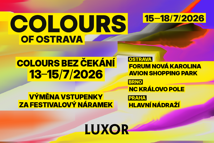 Colours bez čekání. Vyměňte si vstupenku za festivalový náramek ještě před začátkem festivalu 💛 - Colours of Ostrava