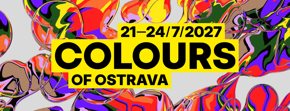 Colours of Ostrava website preview